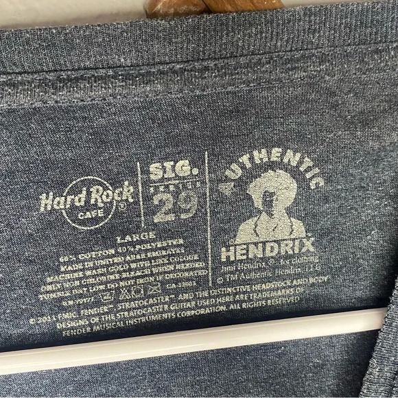 Hard rock Jimi Hendrix tee - Picture 3 of 4